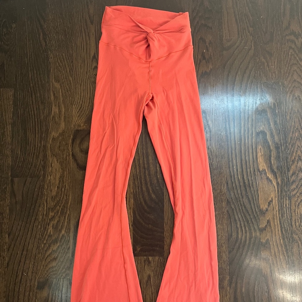 Aerie scrunch flare leggings